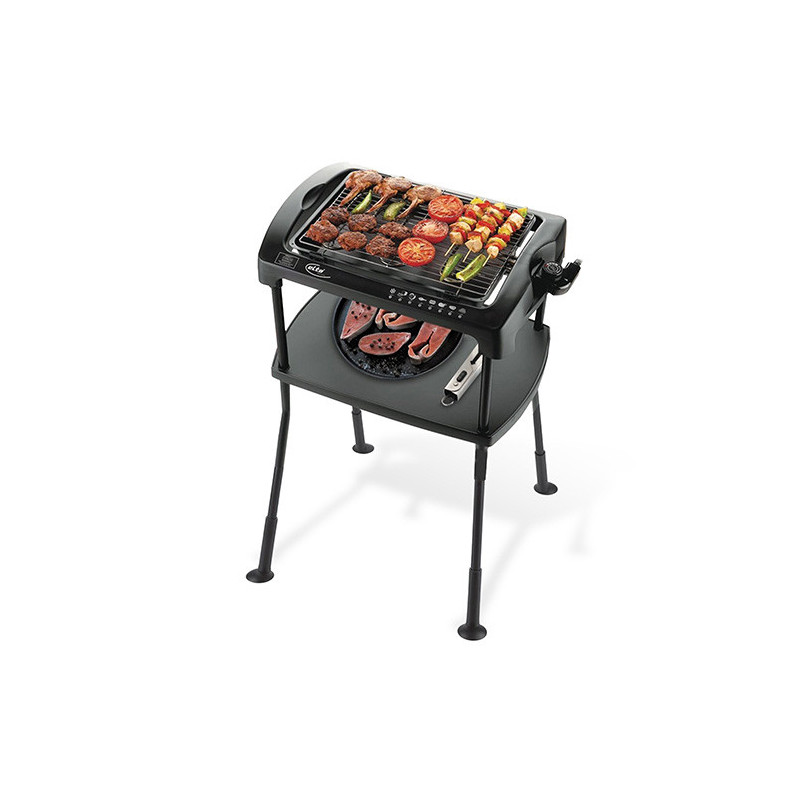 Gril-barbecue électrique 2 en 1