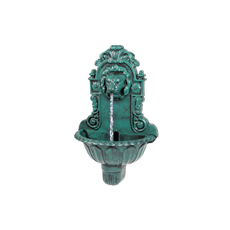 Fontaine tête de lion