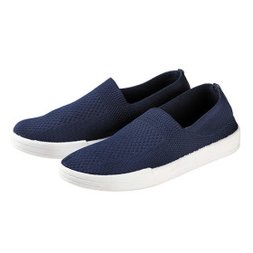 Mocassins extensibles, Pointure : 41, Couleur : Marine, par l’Homme Moderne.