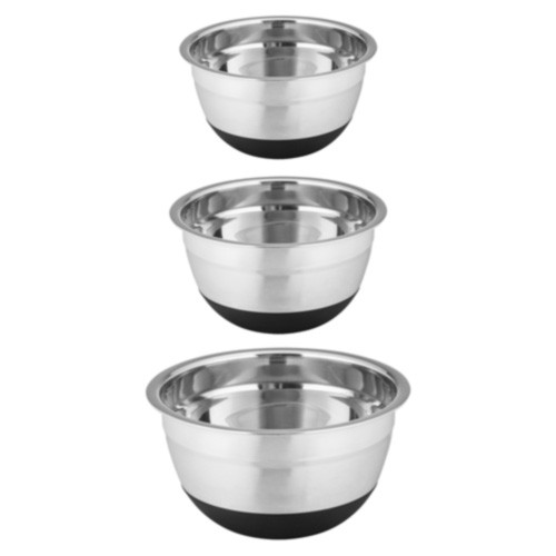 Saladiers inox - les 3