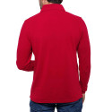Polo piqué de coton manches longues
