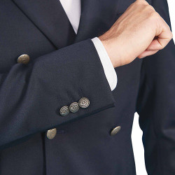 Blazer croisé navy