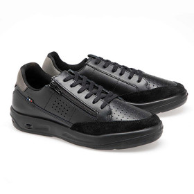 Baskets zippées TBS, Pointure : 40, Couleur : Noir, par l’Homme Moderne.
