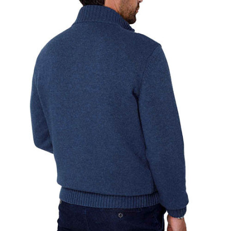 Pull torsades laine & cachemire