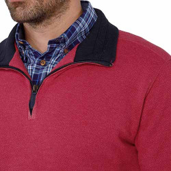 Sweat zippé thermique