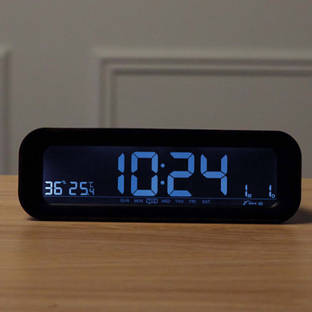 Radio-réveil à luminosité réglable