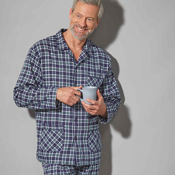 Pyjama flanelle à carreaux