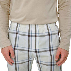 Pyjama carreaux pur coton