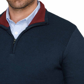 Pull col zippé - Les 3 (4)