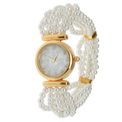 La montre rivière de perles