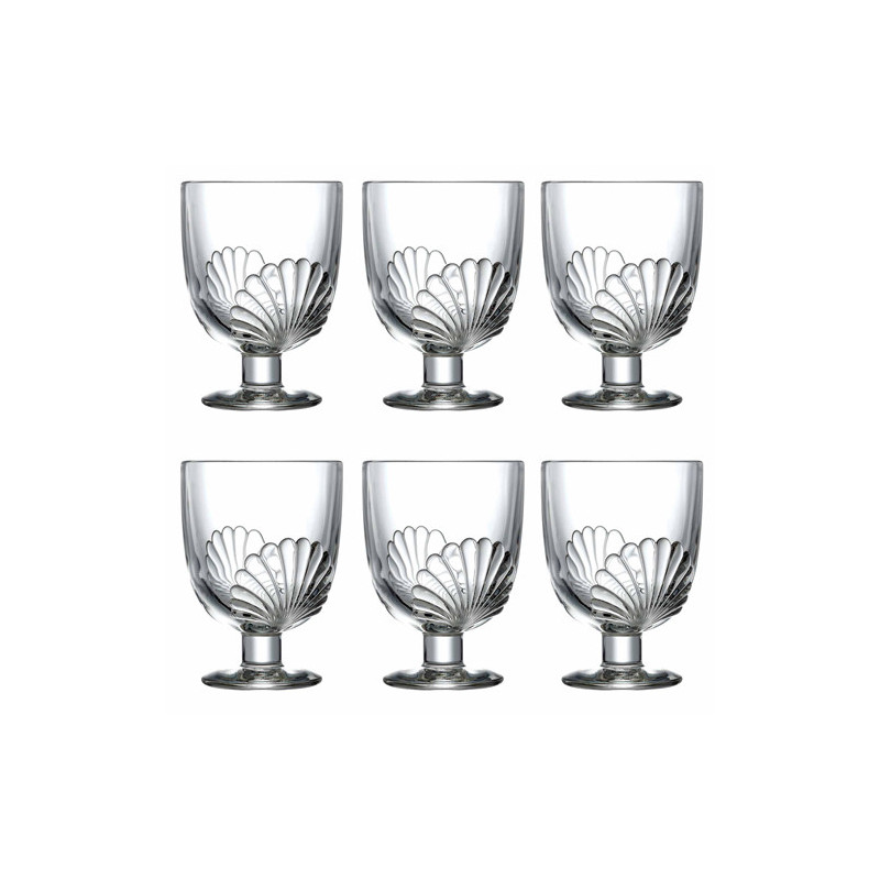 Les 6 verres à vin