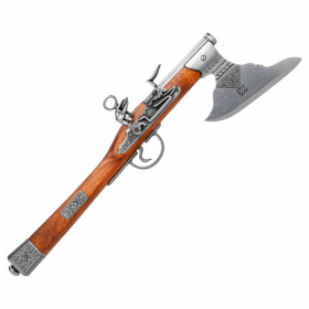 Le pistolet hache allemand du XVIIe siècle, par l’Homme Moderne.