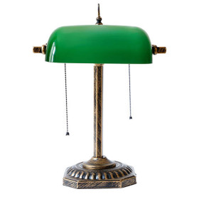 Lampe banquier double abat-jour (4)