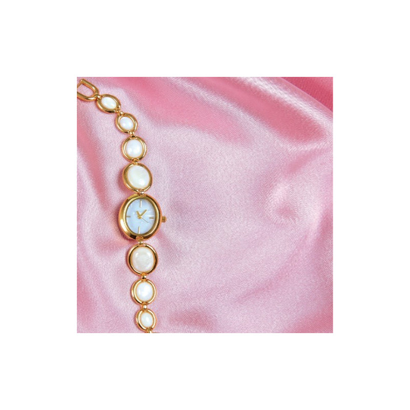 Montre bracelet nacre