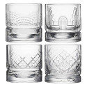 Coffret 4 verres à whisky La Rochère