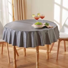 Nappe antitache ronde Clair de lune (Ø 140 cm) (2)