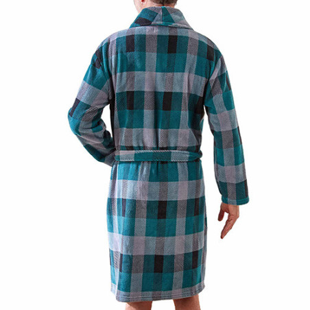 Robe de chambre polaire clan