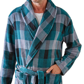 Robe de chambre polaire clan
