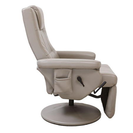 Fauteuil pivotant massant/chauffant