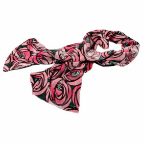 L’étole en velours Rose et Larme de Mackintosh, par l’Homme Moderne.