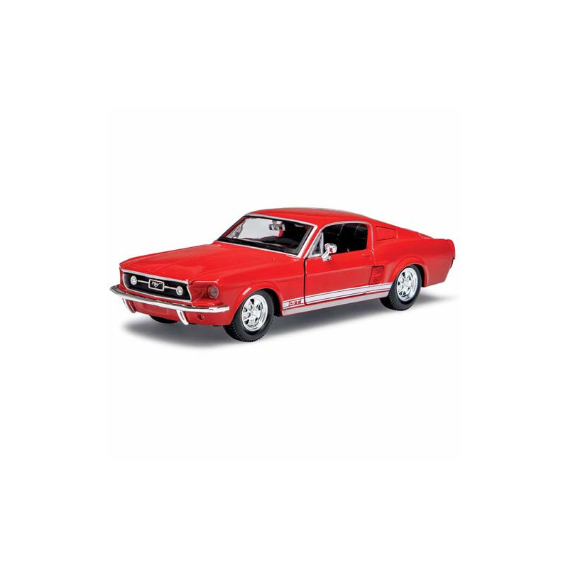 La Ford Mustang GT rouge de 1967