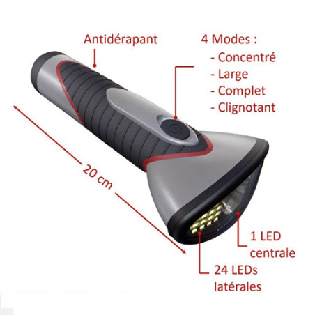 Torche LED Power-4