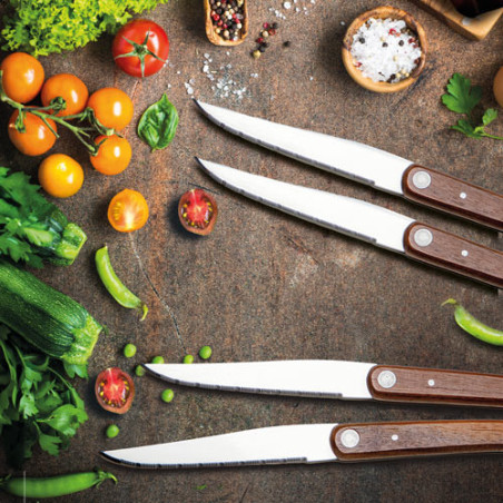 EN CADEAU : Couteaux à Steak - les 4