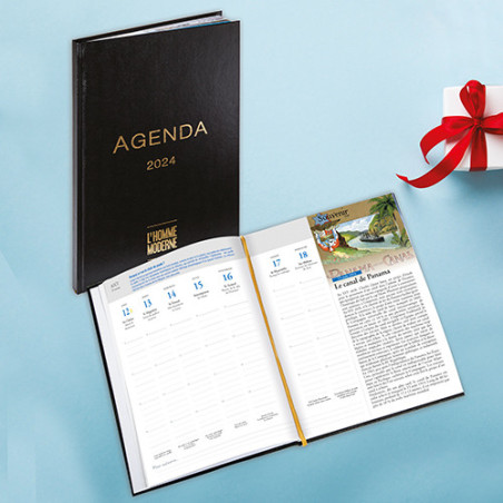 EN CADEAU : L'Agenda L'Homme Moderne 2024