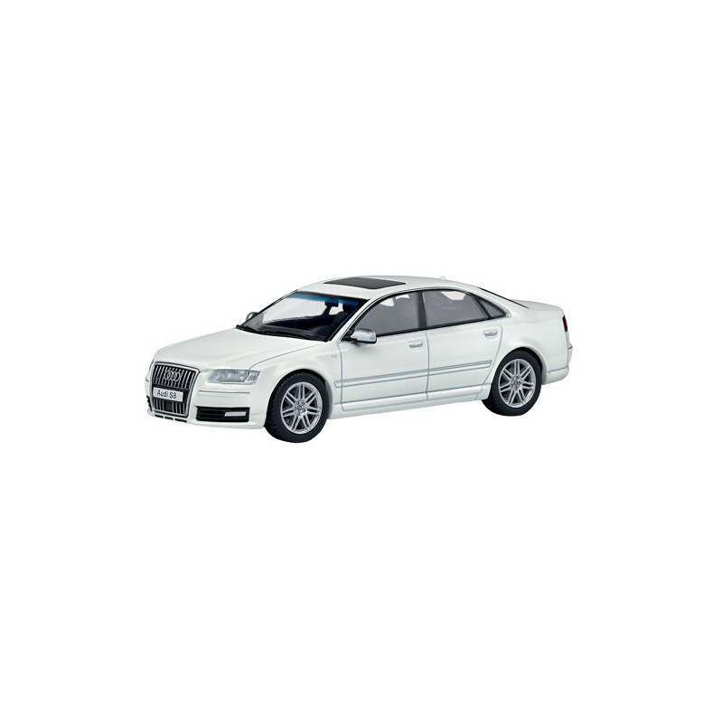 L’Audi S8 blanche de 2010