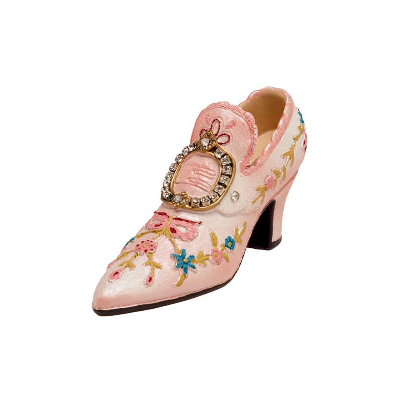 La chaussure rose époque Louis XV