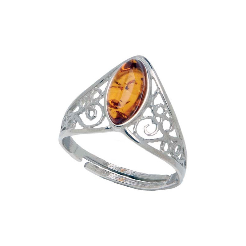La bague en ambre