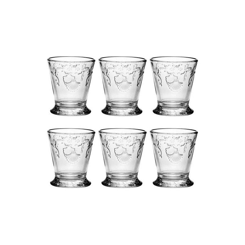 Les 6 verres à eau “ Versailles ”