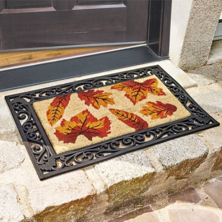 Paillasson double décor