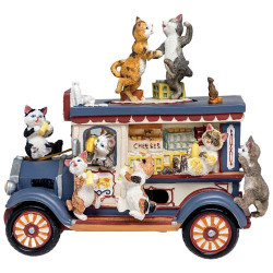 La boîte à musique chats