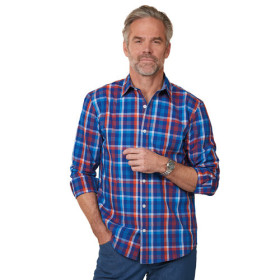 Chemise blue valley , Encolure : 41/42, Couleur : Bleu, par l’Homme Moderne.