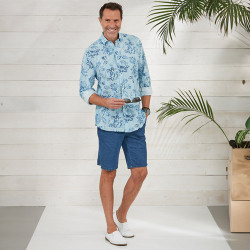 Chemise climatisée lagon