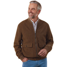 Blouson teddy velours
