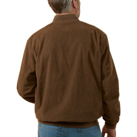 Blouson teddy velours