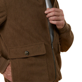 Blouson teddy velours