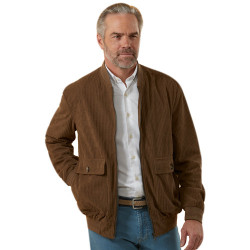 Blouson teddy velours