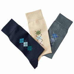Chaussettes fil d'écosse - les 3 paires