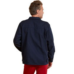 Veste canvas bleu dinard