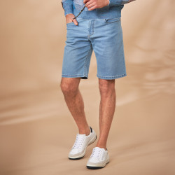 Short denim extensible