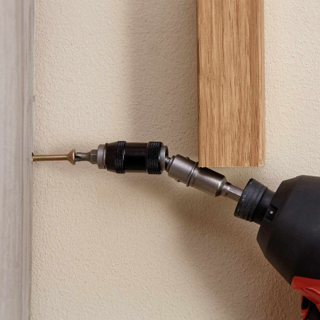 Porte-embout pivotant magnétique