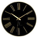 Horloge radiopilotée noir & or