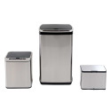Poubelles automatiques et composteur - les 3