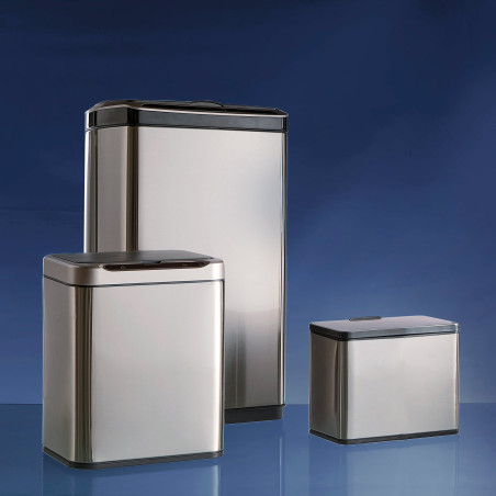 Poubelles automatiques et composteur - les 3