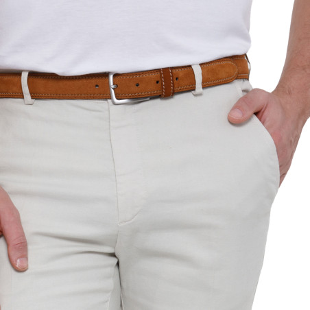 Pantalon coton & lin