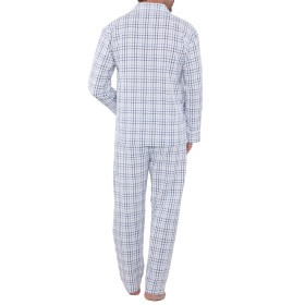 Pyjama carreaux seersucker