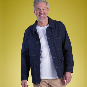 Veste de travail denim